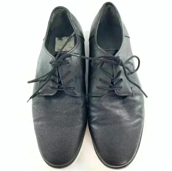 Calvin Klein mens Oxfords size 9.5 42.5 Kadon black white main image 13